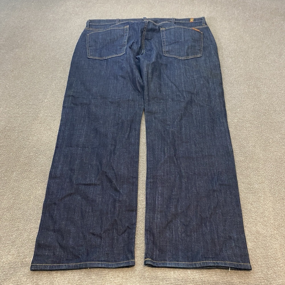 7 For All Mankind Austyn Jeans Men 40x30 Y2K Baggy Button Fly Wide Leg USA - Picture 3 of 10